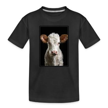 Vaches Vache - T-shirt bio Premium Enfant - noir - Devant