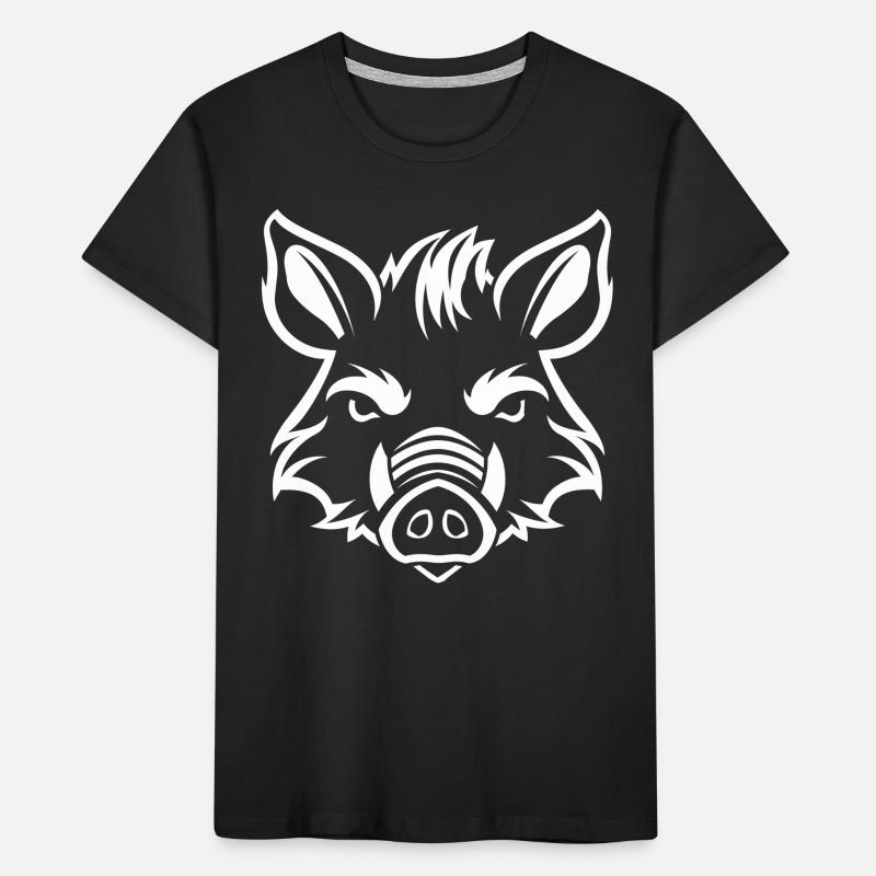 Dzik Ekologiczna koszulka dziecięca Premium