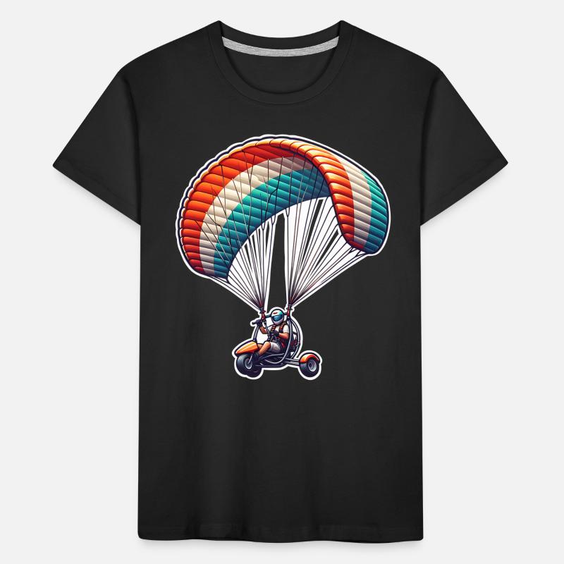 Motorschirm Paramotor Kids' Premium Organic T-Shirt