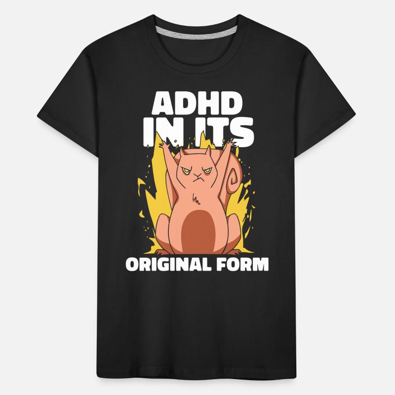 ADHD In Its Original Form Creative Kids' Premium Organic T-Shirt