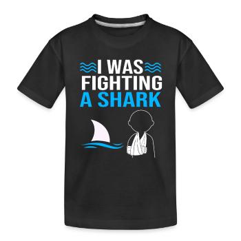 Fracture de l’os du bras - T-shirt bio Premium Enfant - noir - Devant