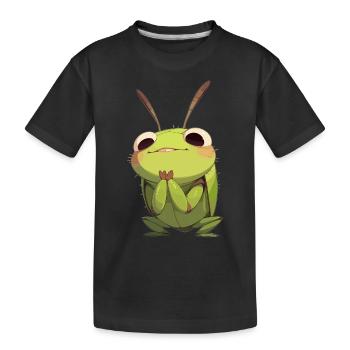 Grilling Grilling - Kids' Premium Organic T-Shirt - black - Front