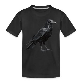 Corbeaux Corbeaux - T-shirt bio Premium Enfant - noir - Devant