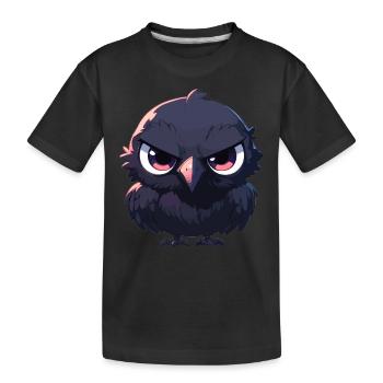 Corbeaux Corbeaux - T-shirt bio Premium Enfant - noir - Devant