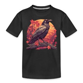 Corbeaux Corbeaux - T-shirt bio Premium Enfant - noir - Devant