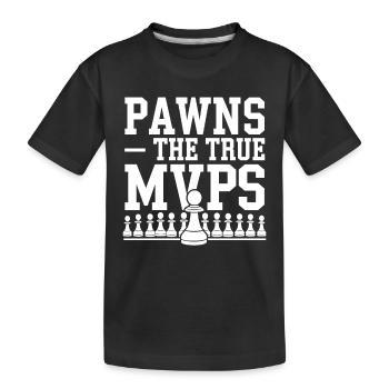 Chess Revival Movement Chess Lover Strategic - Kinder Premium Bio T-Shirt - Schwarz - Vorne