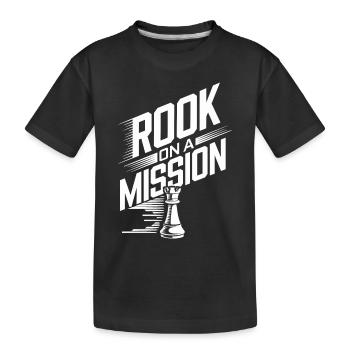 Mouvement de renaissance des échecs Chess Lover Strategic - T-shirt bio Premium Enfant - noir - Devant