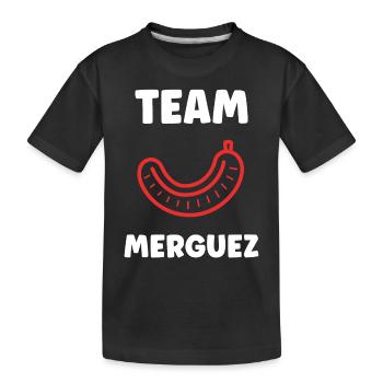 Merguez - Kids' Premium Organic T-Shirt - black - Front