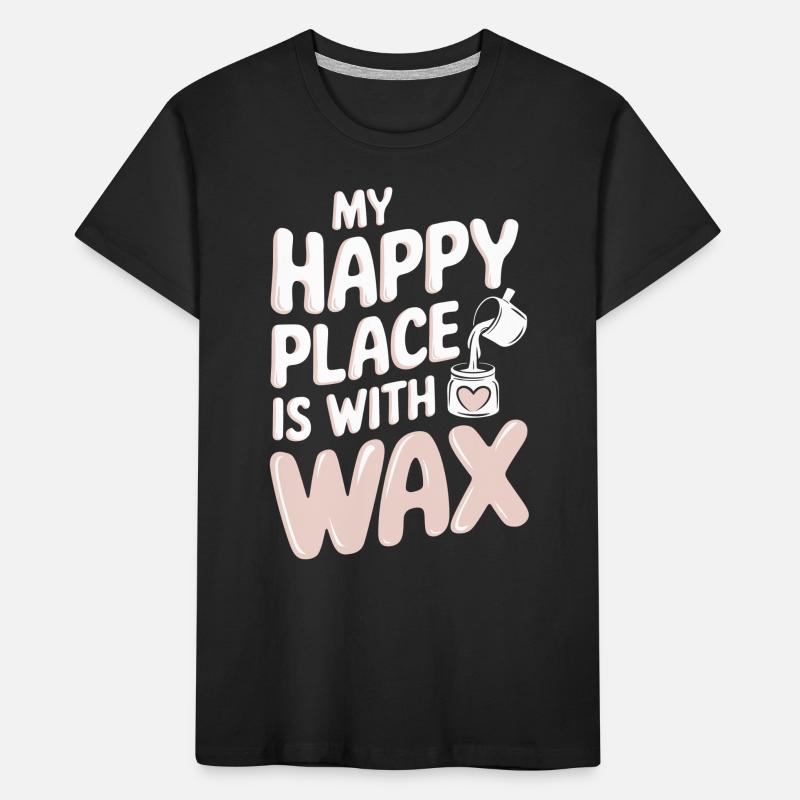 Handmade, creative candles to make yourself Kids' Premium Organic T-Shirt