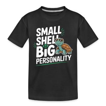 Schildkrötenpflege Für Besitzer Von - Kinder Premium Bio T-Shirt - Schwarz - Vorne