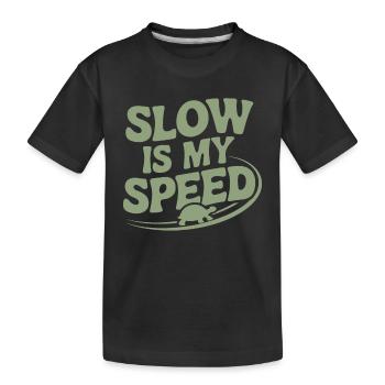 Schildkrötenpflege Für Besitzer Von - Kinder Premium Bio T-Shirt - Schwarz - Vorne