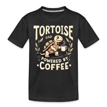 Schildkrötenpflege Für Besitzer Von - Kinder Premium Bio T-Shirt - Schwarz - Vorne