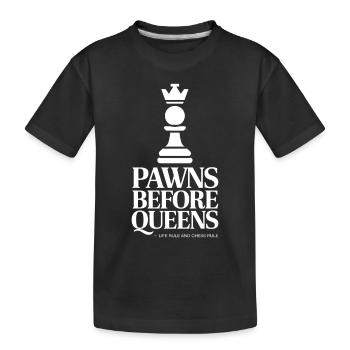 Mouvement de renaissance des échecs Chess Lover Strategic - T-shirt bio Premium Enfant - noir - Devant
