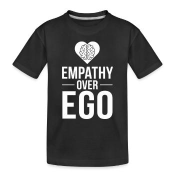 Intelligence émotionnelle Empathie Défenseur de la pleine conscience - T-shirt bio Premium Enfant - noir - Devant