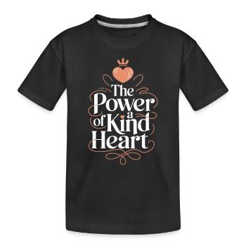 Intelligence émotionnelle Empathie Défenseur de la pleine conscience - T-shirt bio Premium Enfant - noir - Devant