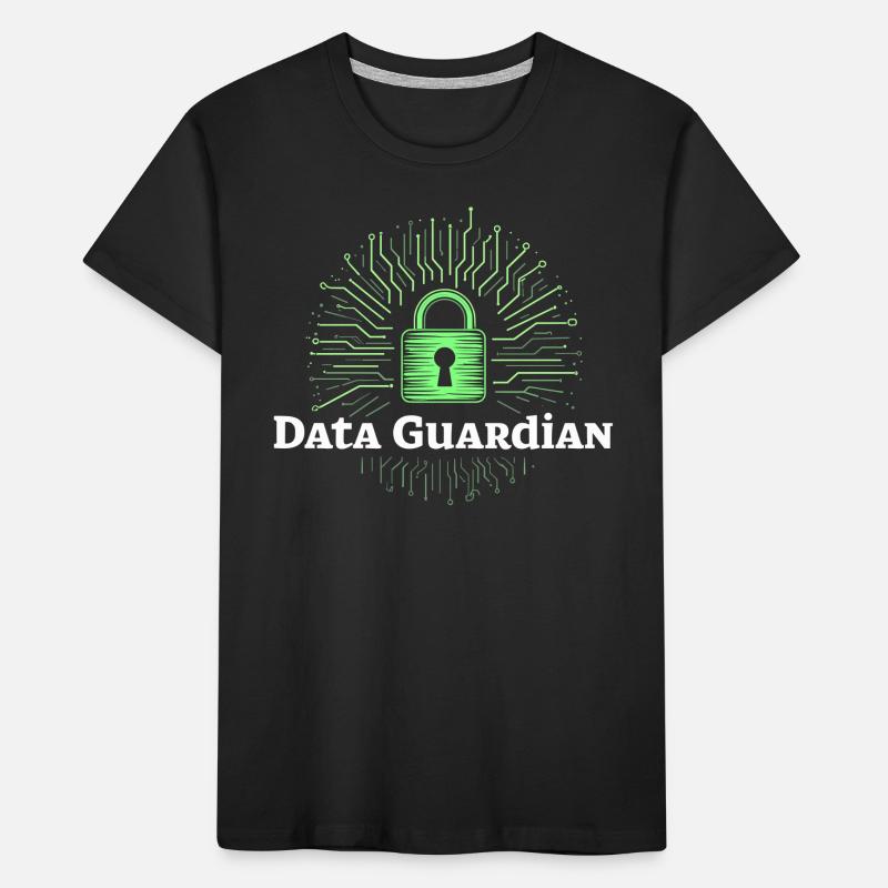 Ethical Hacking Cybersecurity Digital Kids' Premium Organic T-Shirt