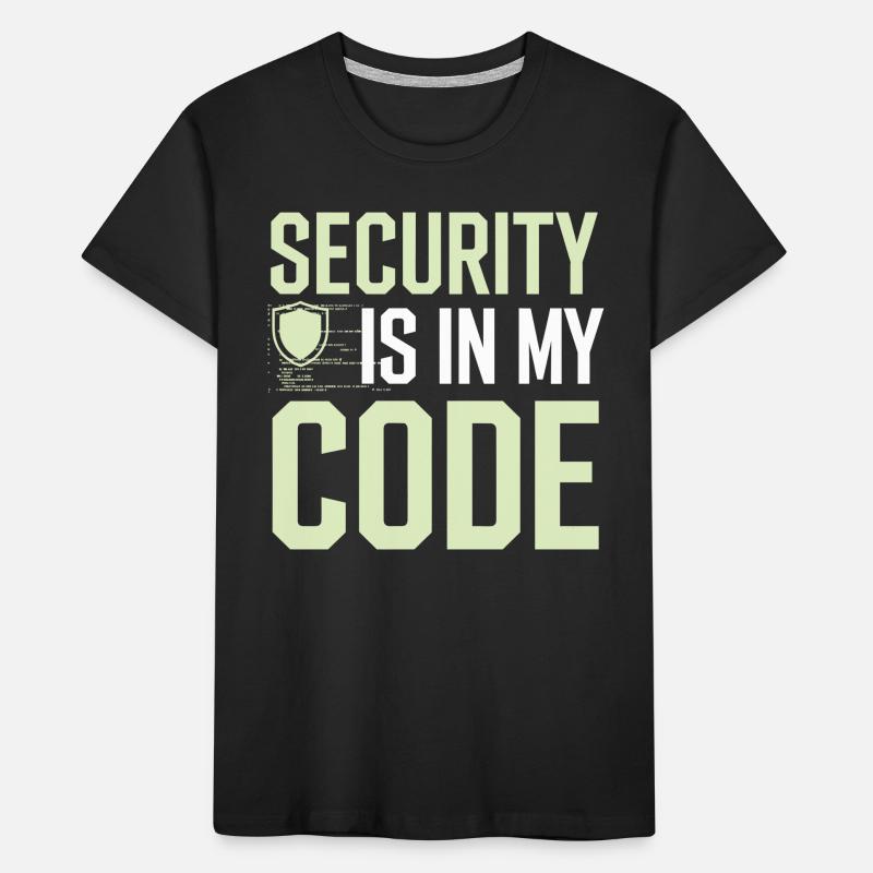 Ethical Hacking Cybersecurity Digital Kids' Premium Organic T-Shirt