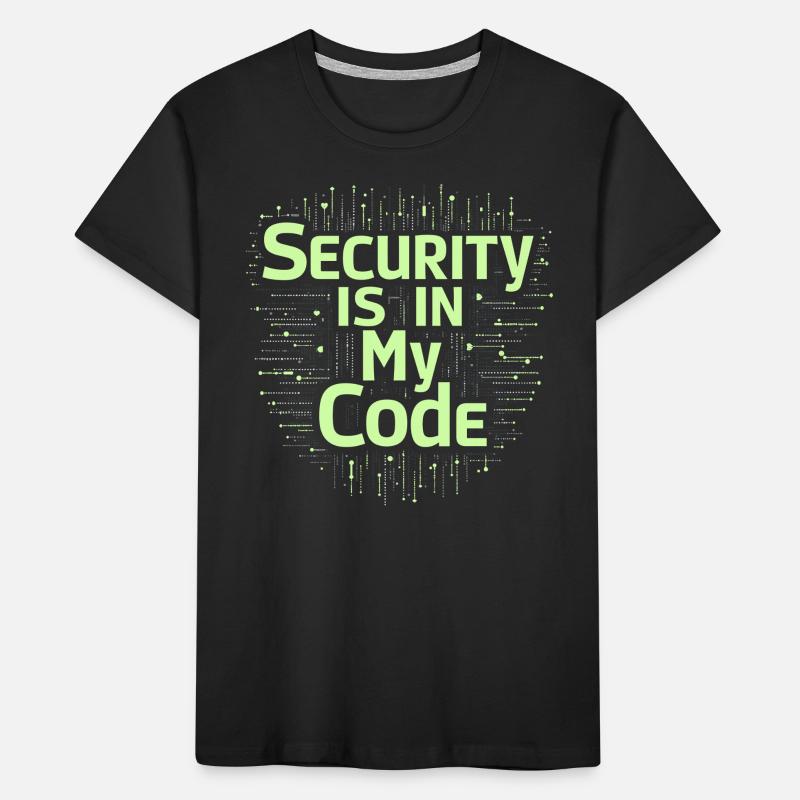 Ethical Hacking Cybersecurity Digital Kids' Premium Organic T-Shirt