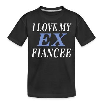 J’AIME MON EX FIANCÉE - T-shirt bio Premium Enfant - noir - Devant
