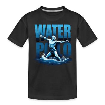 Water Polo Water Polo Water Polo Ball Sports - Kids' Premium Organic T-Shirt - black - Front