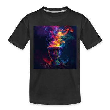 Percussion - T-shirt bio Premium Enfant - noir - Devant