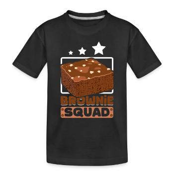 Escouade Brownie - T-shirt bio Premium Enfant - noir - Devant