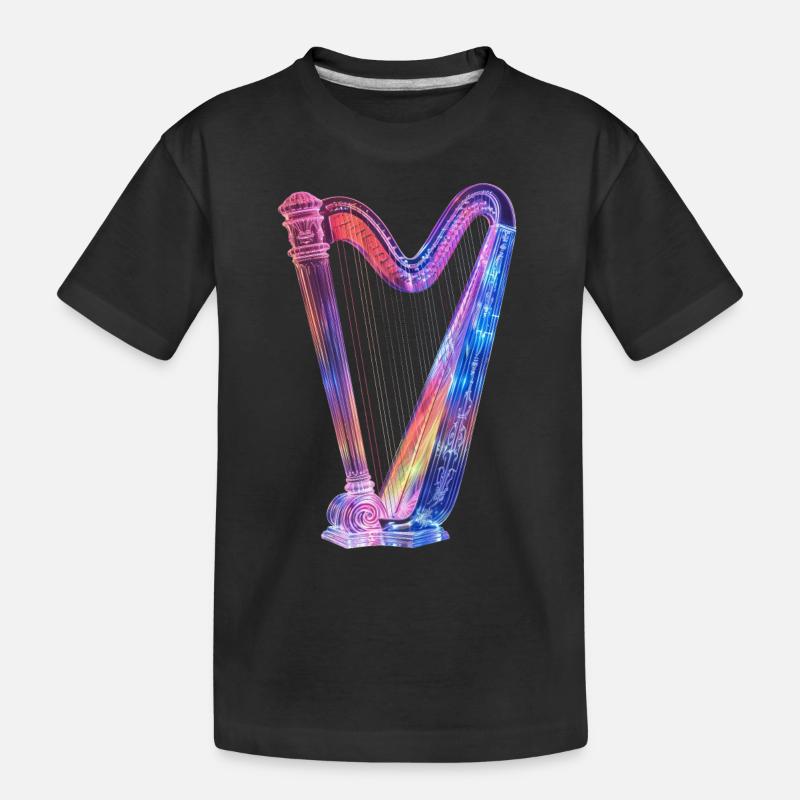 Harpe - T-shirt bio Premium Enfant - noir