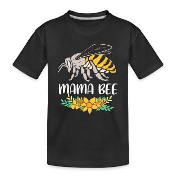 Imker - Kinder Premium Bio T-Shirt - Schwarz - Vorne