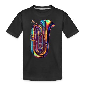 Tuba - T-shirt bio Premium Enfant - noir - Devant