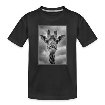 Girafes Girafe - T-shirt bio Premium Enfant - noir - Devant