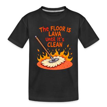 Amateurs de nettoyage de printemps, nouveaux départs et - T-shirt bio Premium Enfant - noir - Devant