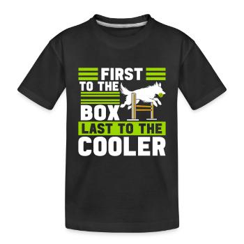 Flyball Sports canins - T-shirt bio Premium Enfant - noir - Devant