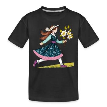CHILD - Kids' Premium Organic T-Shirt - black - Front