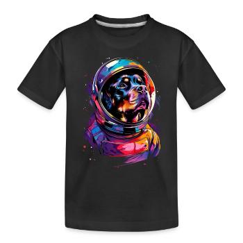 Rottweiler - Kinder Premium Bio T-Shirt - Schwarz - Vorne