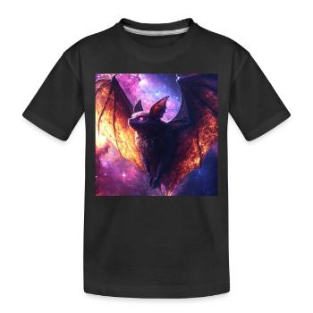 Schläger - Kinder Premium Bio T-Shirt - Schwarz - Vorne