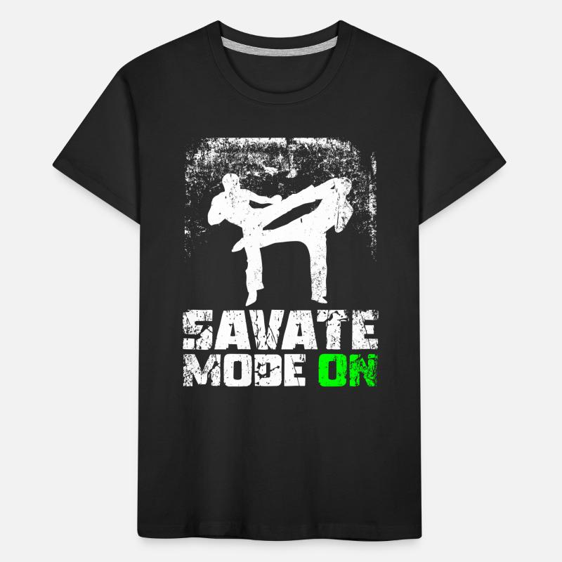 Savate mode on Kinder Premium Bio T-Shirt