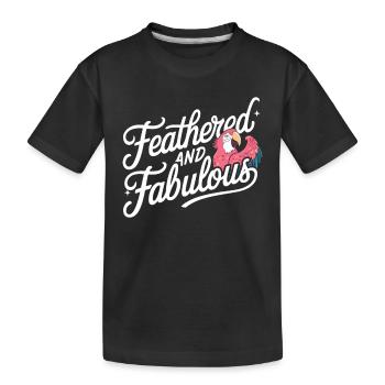 Papageienbesitzer Papageienleben Und Exotischer - Kinder Premium Bio T-Shirt - Schwarz - Vorne