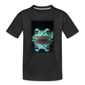 Grenouilles Grenouilles - T-shirt bio Premium Enfant - noir - Devant