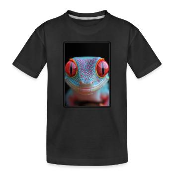 Geckos Geckos - T-shirt bio Premium Enfant - noir - Devant