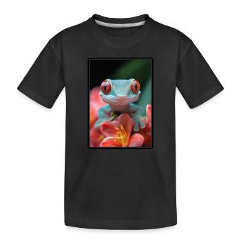 Geckos Geckos - T-shirt bio Premium Enfant - noir - Devant