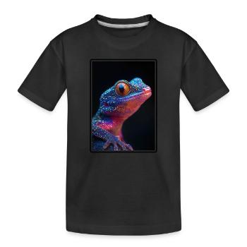 Geckos Geckos - T-shirt bio Premium Enfant - noir - Devant