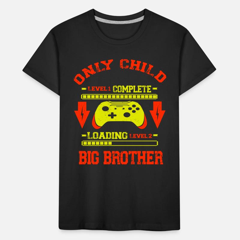 Seul niveau enfant complet - Laoding Level Big T-shirt bio Premium Enfant