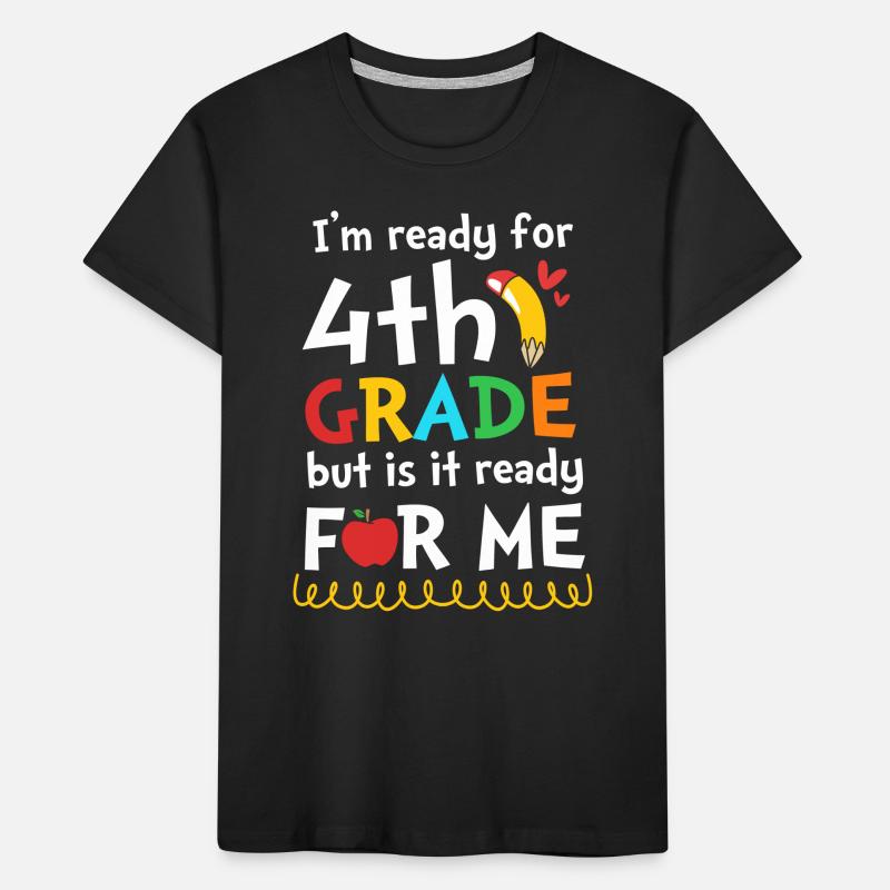 4e année T-shirt bio Premium Enfant