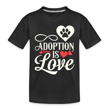 Héros du refuge pour animaux Freiwillige Tierrettung - T-shirt bio Premium Enfant - noir - Devant