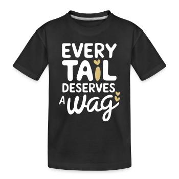 Héros du refuge pour animaux Freiwillige Tierrettung - T-shirt bio Premium Enfant - noir - Devant