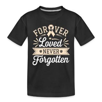 Héros du refuge pour animaux Freiwillige Tierrettung - T-shirt bio Premium Enfant - noir - Devant