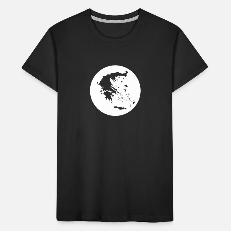 Carte Grèce Grèce Grèce T-shirt bio Premium Enfant