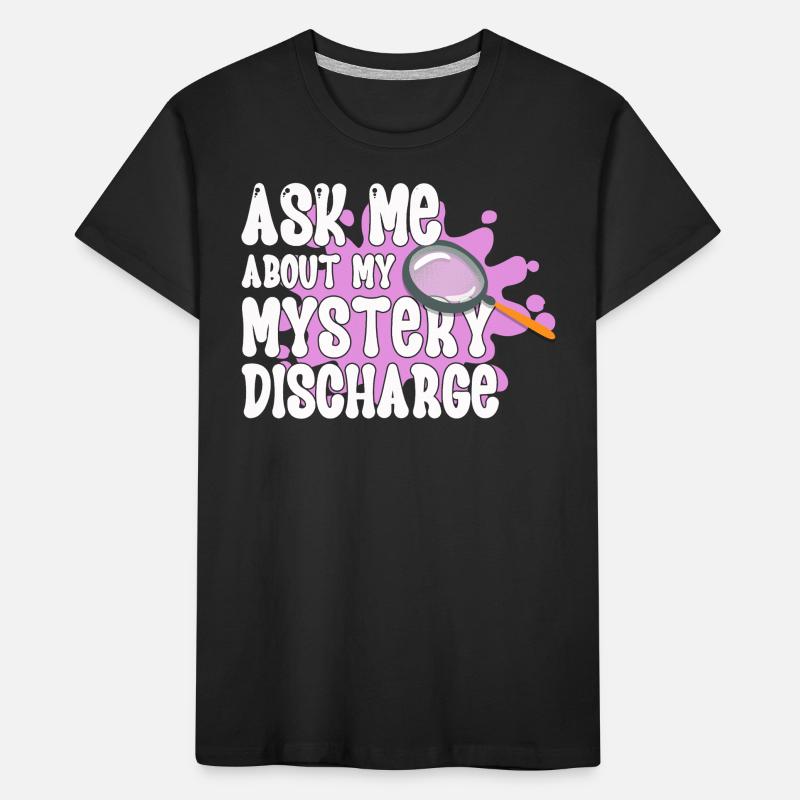 Ask me about my mysterious exit Kids' Premium Organic T-Shirt