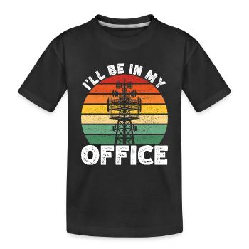 Grimpeurs industriels Tours Grimpeurs industriels - T-shirt bio Premium Enfant - noir - Devant