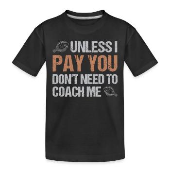 Fishermen Fishing Anglers Sport Anglers - Kids' Premium Organic T-Shirt - black - Front